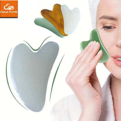 Resin Face SPA Massager Gua Sha Board Facial Skin Care Scraping Beauty Health Tools Lymphatic Drainage Chinese Medical Treatment